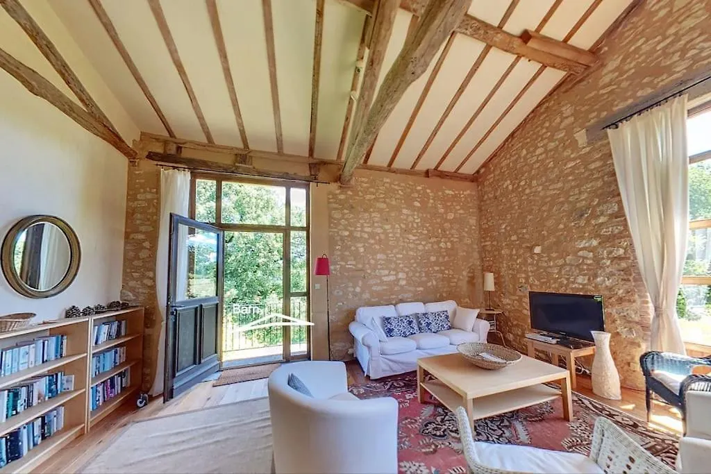 別荘 Castelnau-de-Montmiral La Petite Toscane, Gite Familial Avec Piscine Et Jacuzziヴィラ