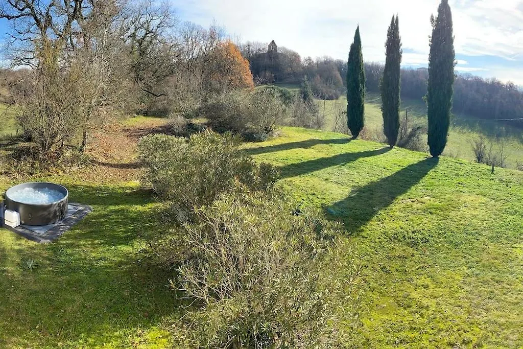 別荘 Castelnau-de-Montmiral La Petite Toscane, Gite Familial Avec Piscine Et Jacuzziヴィラ フランス
