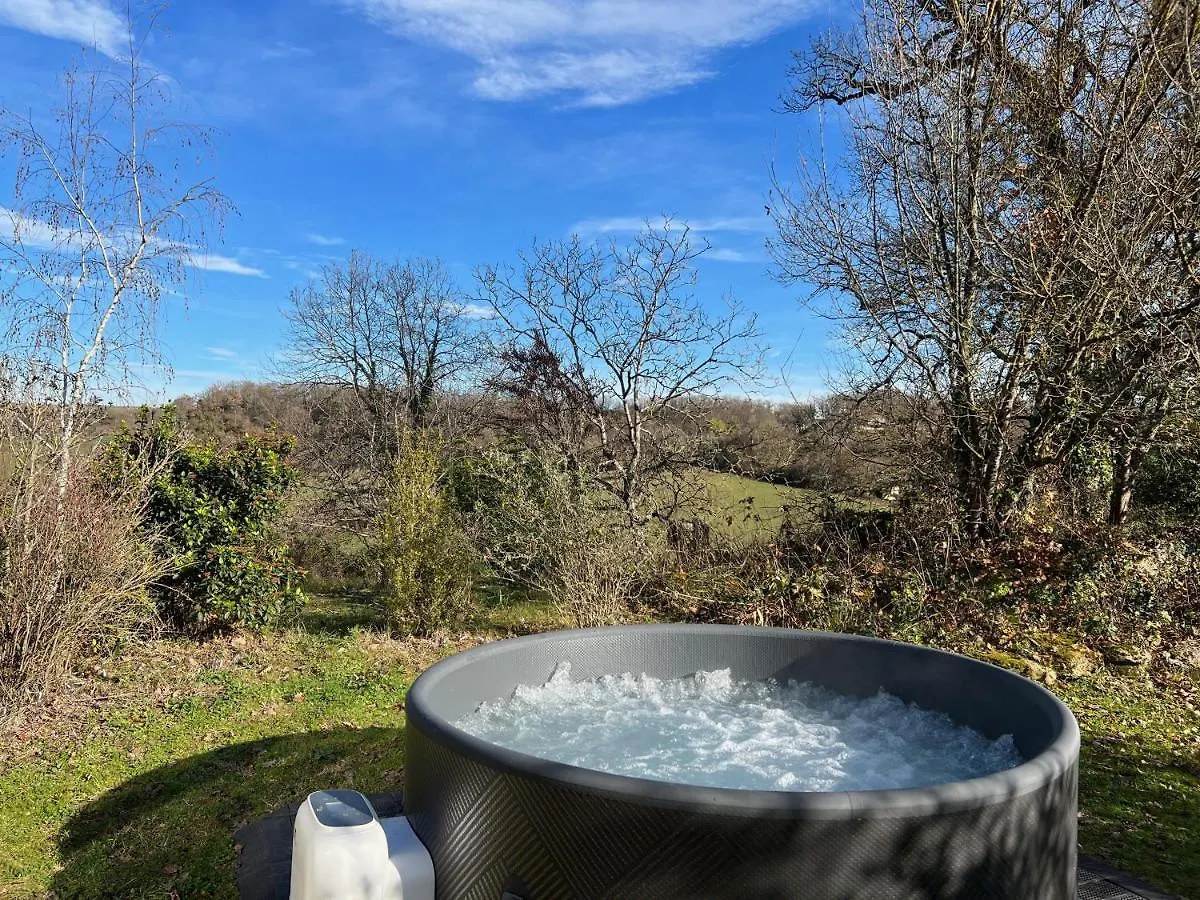 別荘 Castelnau-de-Montmiral La Petite Toscane, Gite Familial Avec Piscine Et Jacuzziヴィラ